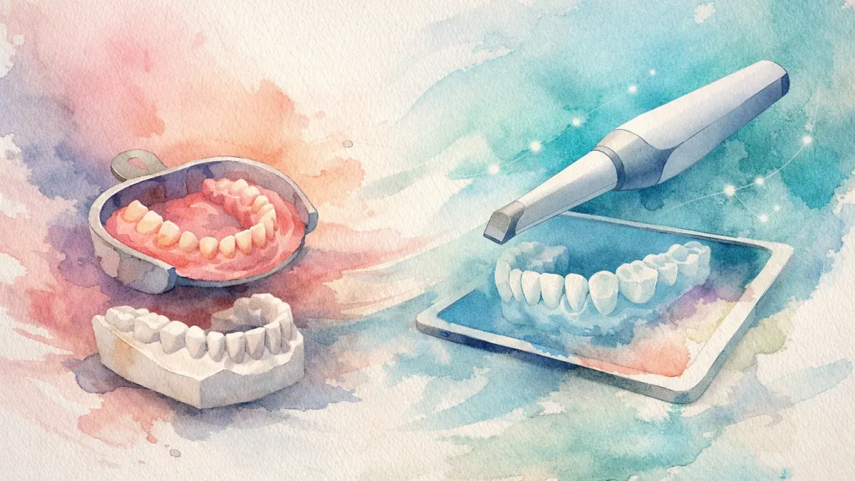 Dimentica le vecchie impronte e paste dentali