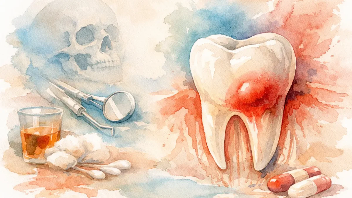 Ascesso dentale: quando preoccuparsi davvero