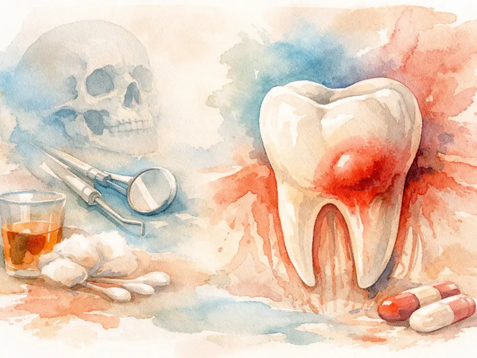 Ascesso dentale: quando preoccuparsi davvero