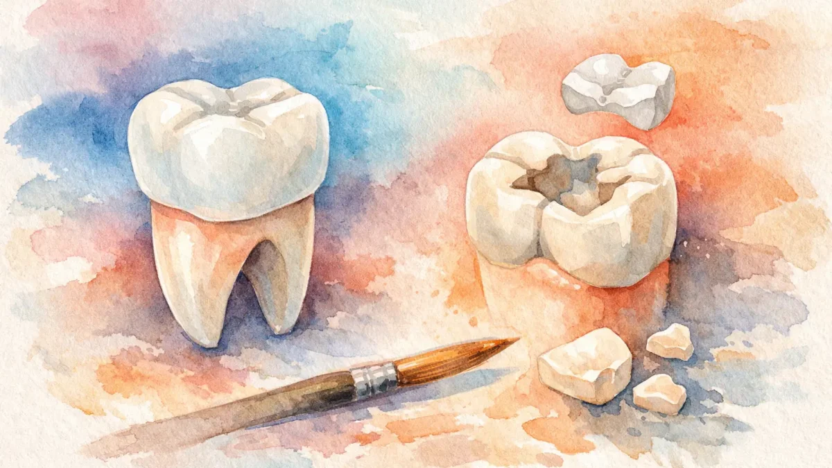 Corona dentale o intarsio: cosa scegliere