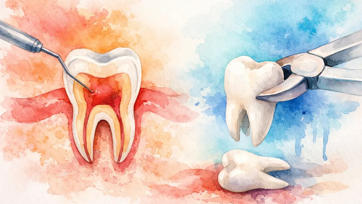 Devitalizzazione o estrazione dente: cosa scegliere