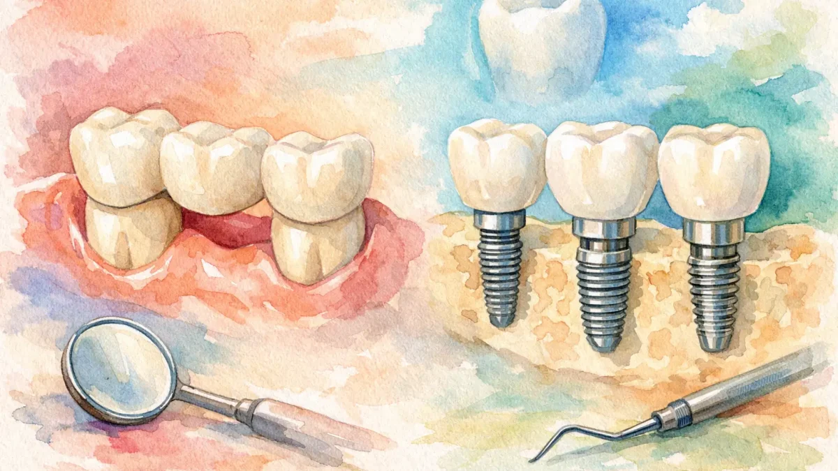 Ponte o impianto dentale: come scegliere