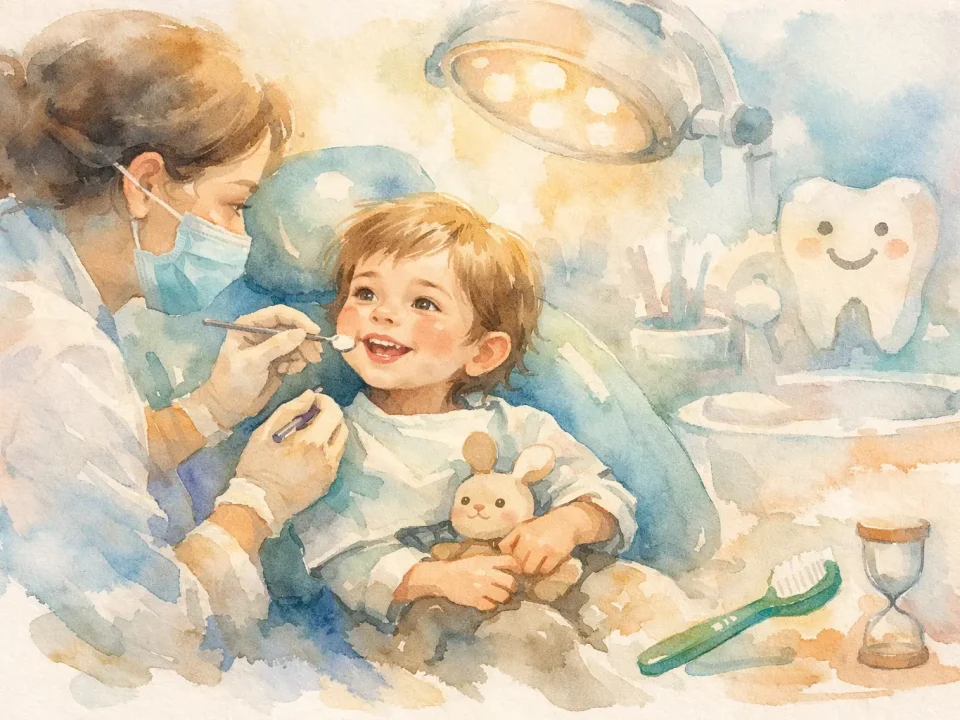 Prima visita dentista bambini: quando farla