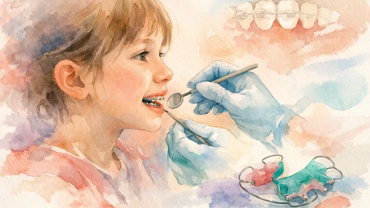Apparecchio ai bambini: quando serve davvero