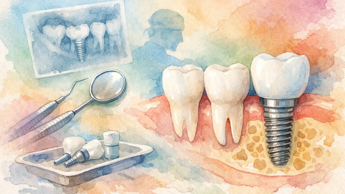 Come prepararsi a un impianto dentale