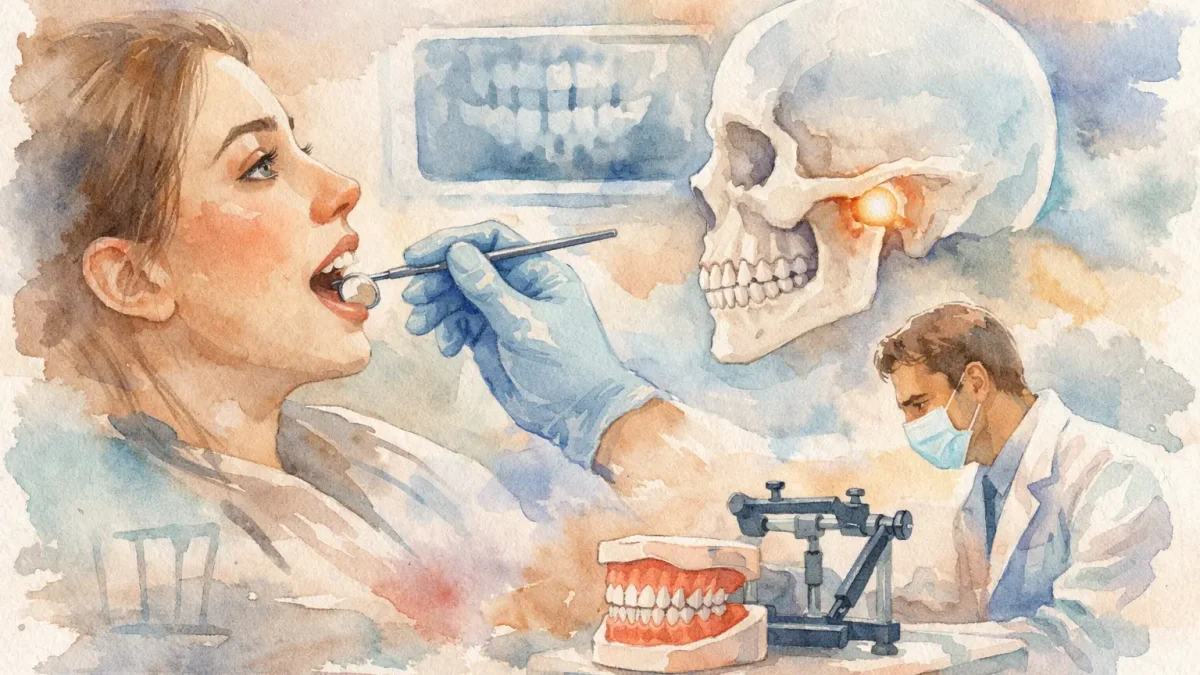 Come funziona una visita gnatologica dal dentista