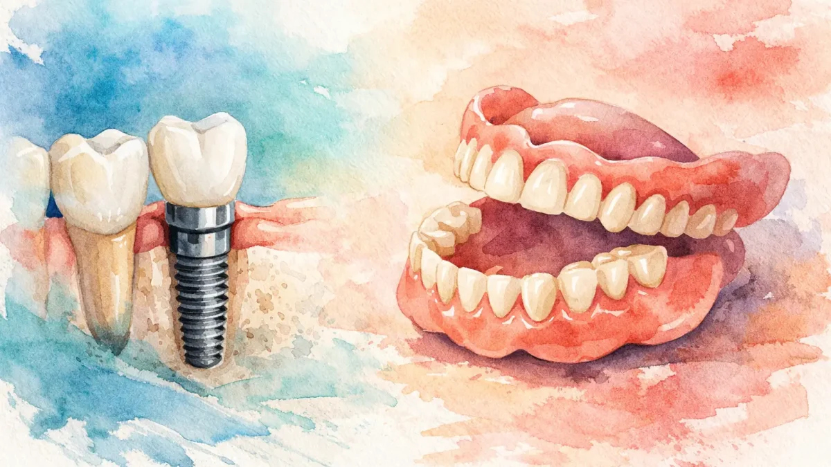 Impianto dentale o dentiera: quale scegliere?