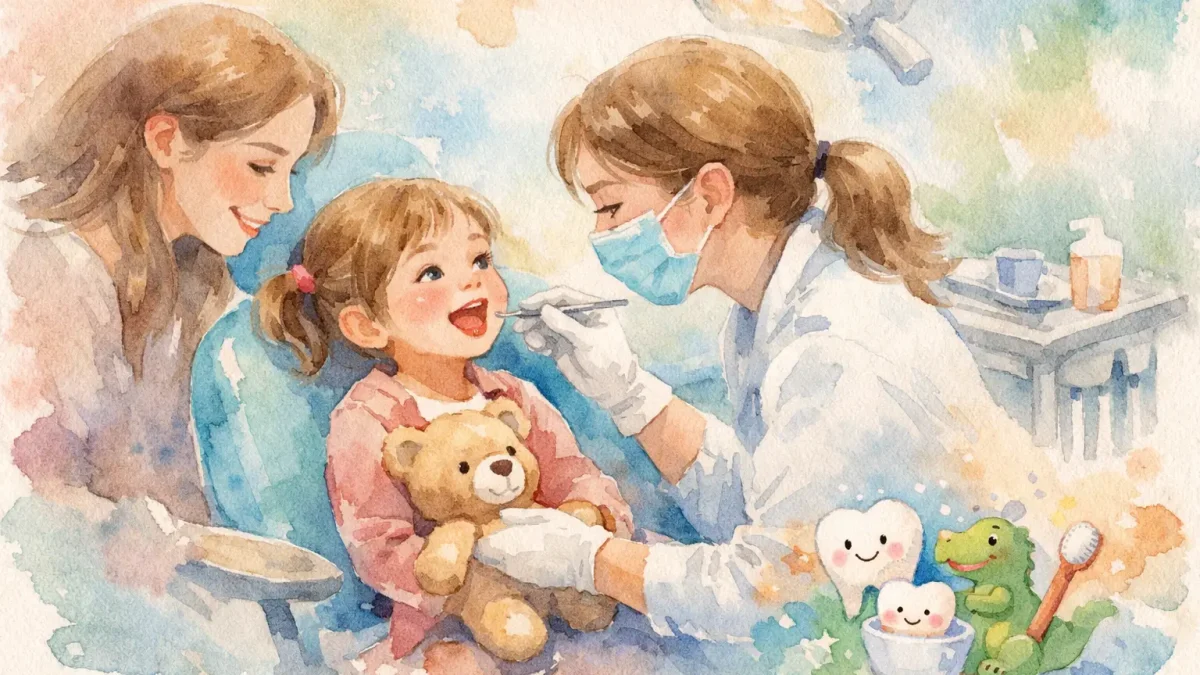 Guida alla visita pediatrica dal dentista