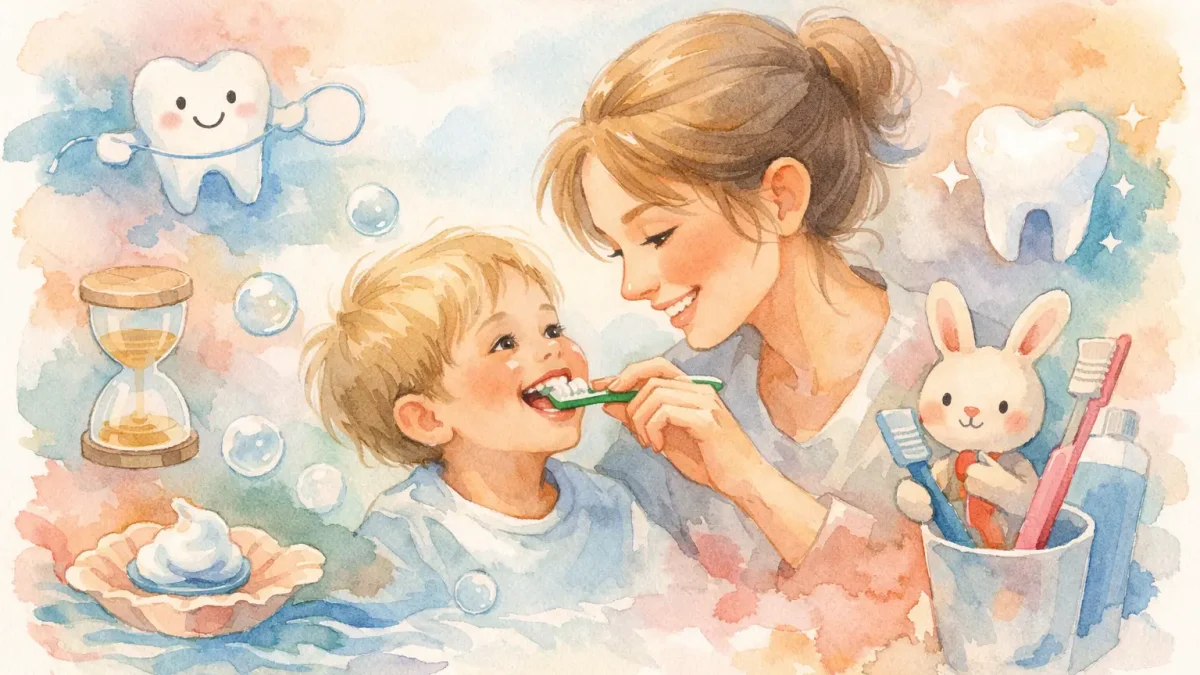 Pulizia denti bambini: 8 consigli utili