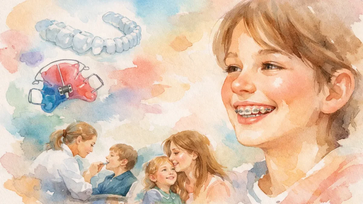 Quando mettere apparecchio ai bambini e perché