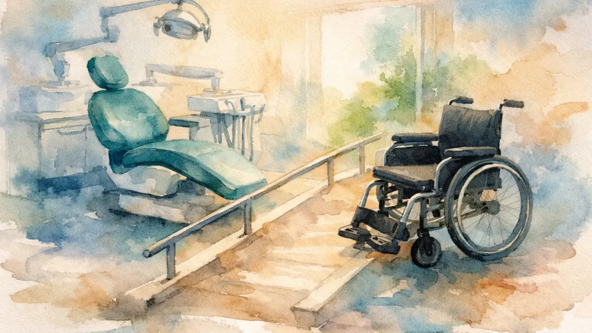 Studio dentistico accessibile disabili e senza barriere